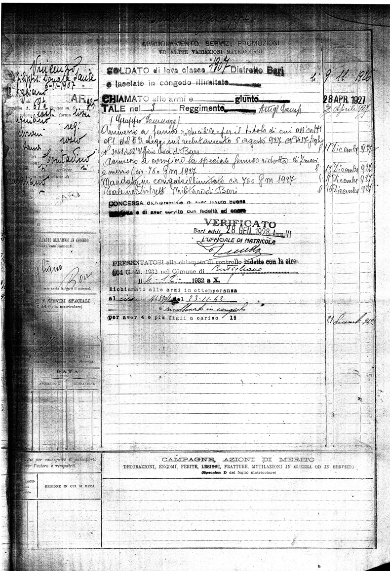 Vincenzo Damato Military Record.jpg