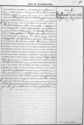 LaDuca,Salvatore-1882-02-25-Marriage To Maria Rosa Volpe.jpg
