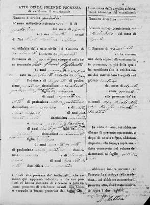 Puma, Pagliarello Carlo m Mantione, Felicia Catalda 1839 Page 1.jpg