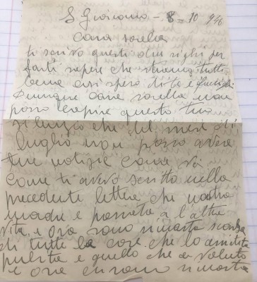 Letter 1, Cara Sorella 1946, p1.HEIC.jpg