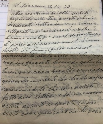 Letter 3, Mia carissima sorella, 1948, p1.HEIC.jpg