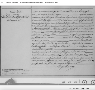 LaDuca,AGOSTINO-1884-05-31-Death Record For AgostinO LaDuca(Gransma's Brother).png