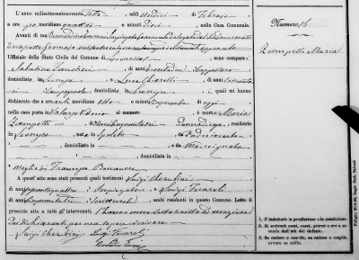Zampetti - Maria - Leonessa - 1897 - Death - No16