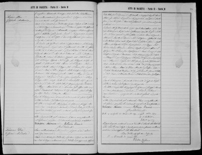 Baptism Record in Missanello