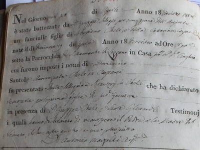 Battesimo Domenico Cheli 1818.JPG