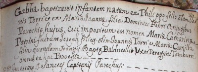 Catterina Torri - Baptism Page 2 - Gabba e Grecchia.JPG