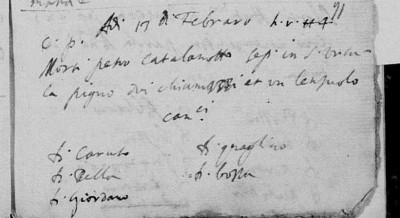 Pietro Catalanotto Death 1619.jpg