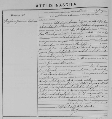John Anthony Ruggiero 1905 birth.jpg