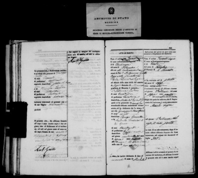Cresci M. birth record 1850.jpg