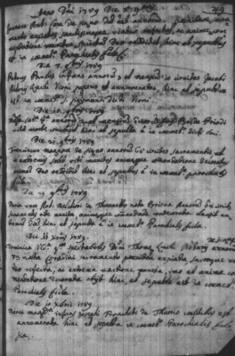 Joannes Antonius death act 1759